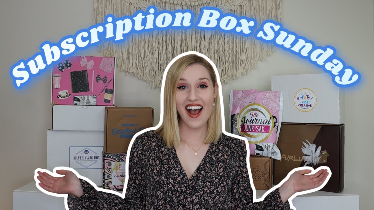 SO MANY BOXES TO START THE MONTH 😍 | Subscription Box Sunday | Vol. 1 September 2023