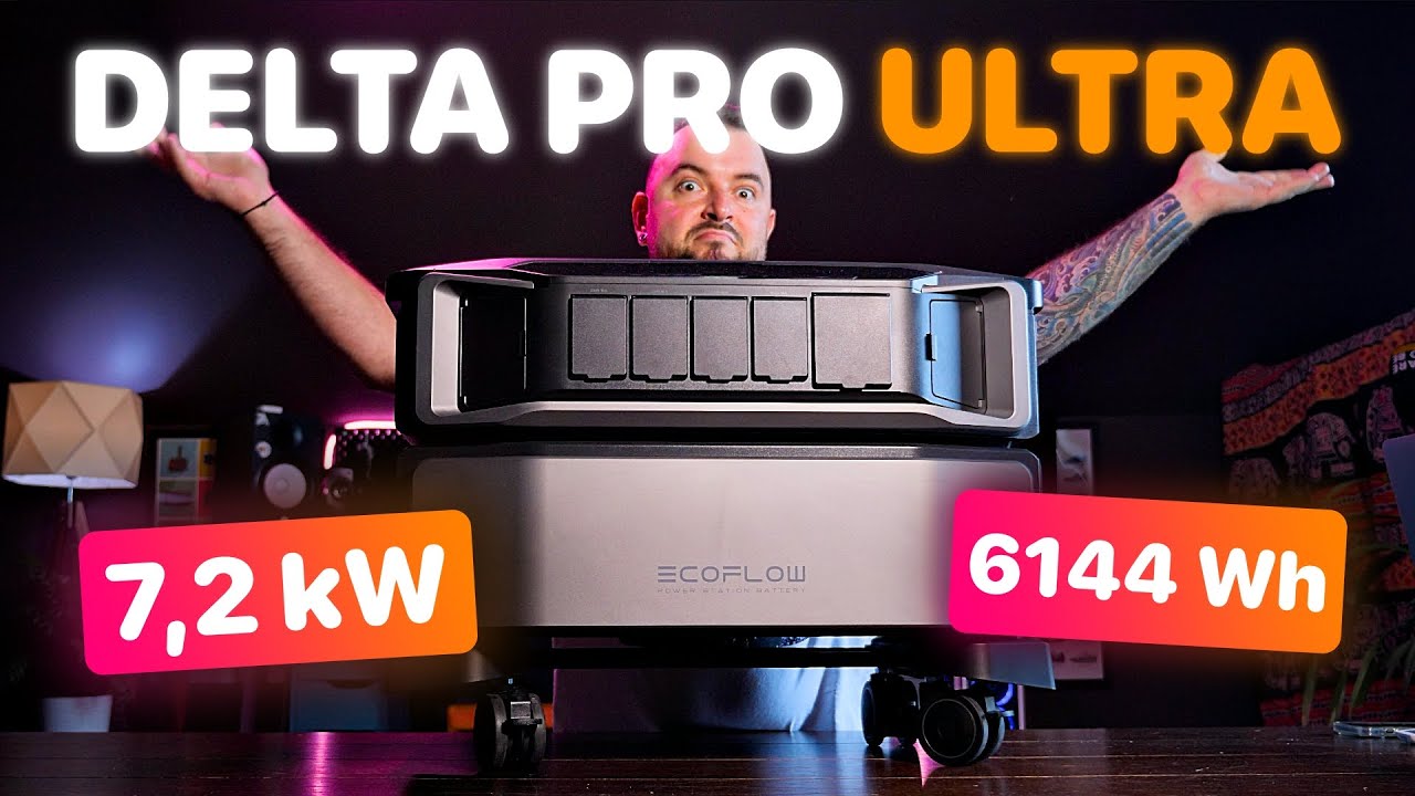⚡ ОГЛЯД ECOFLOW DELTA PRO ULTRA. ⚡ НАЙПОТУЖНІША ЗАРЯДНА СТАНЦІЯ! ⚡