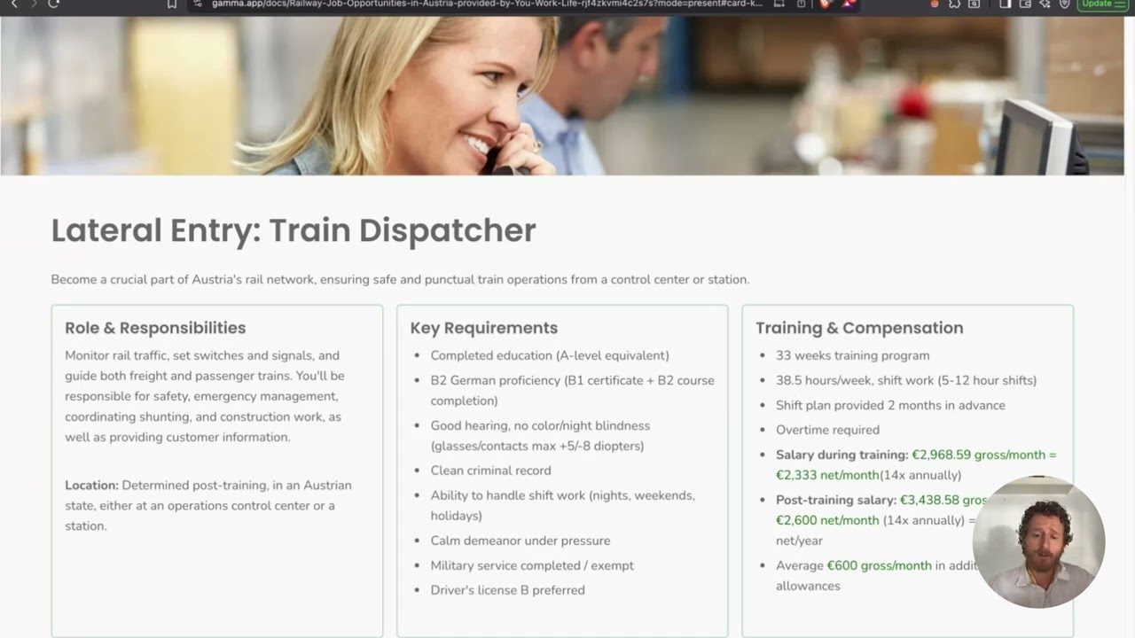 All Aboard: Career Paths in Austria's Railway Industry