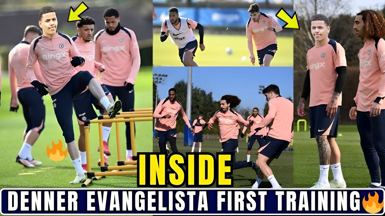 JUST IN🔥 Denner Evangelista Spotted At Cobham For His First Training.