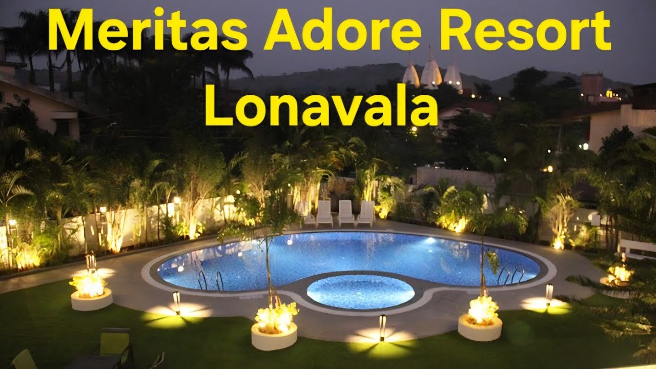 Meritas  Adore Resort Lonavala #travel #trending #vlog 