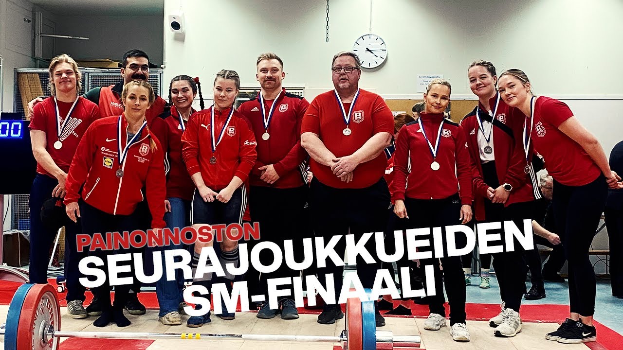 Suomen parhaat painonnostoseurat joukkuekisassa