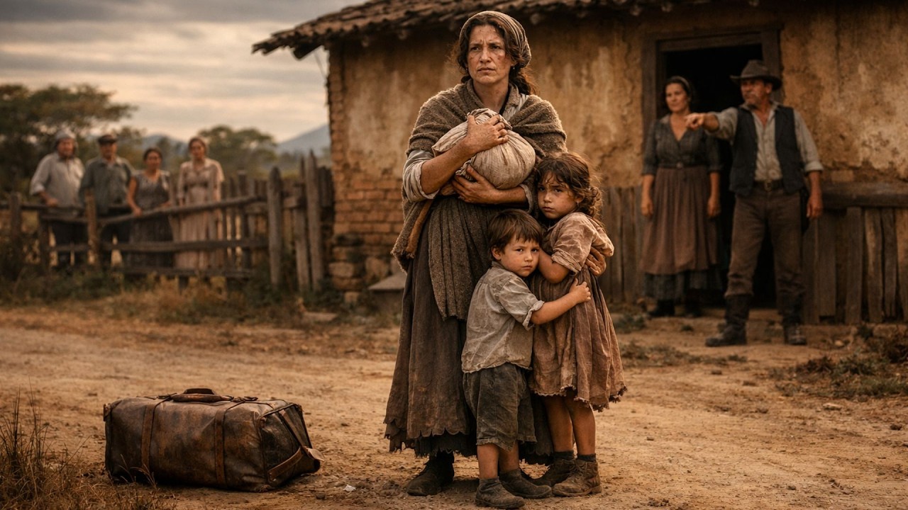 Viúva Rejeitada Aceitou Morar em uma Cabana Velha… Mas Encontrou Algo Que Mudou Seu Destino