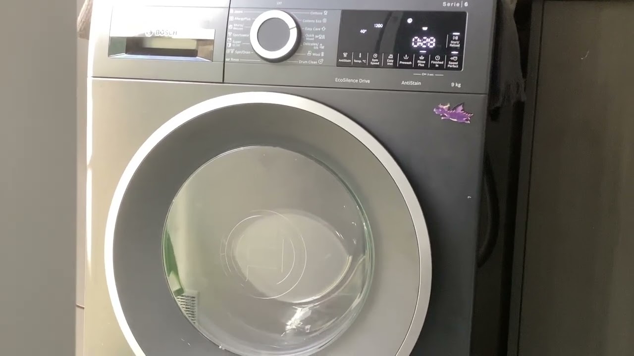 Bosch Serie 6 WGG2449RAU/01 - trying to destroy itself again