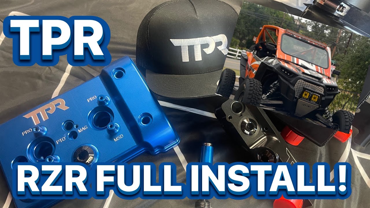 Полная установка компонентов TPR Performance Parts на RZR!