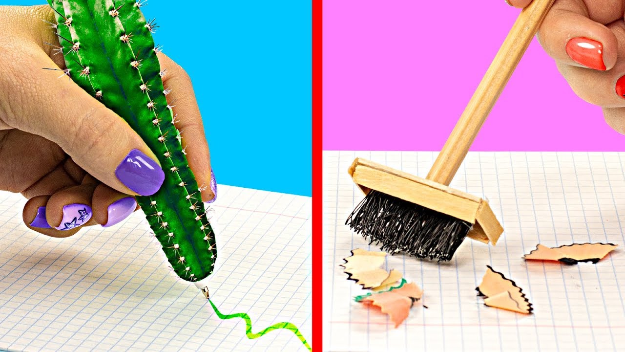 Необычная канцелярия своими руками – 15 идей!