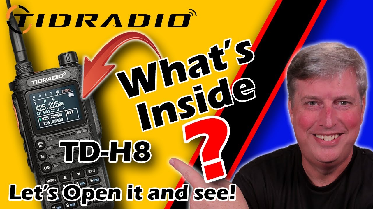 What's Inside the TIDRADIO TD-H8?  Let's find out!