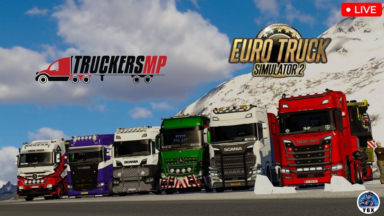 🔴 ETS2 Live | TruckersMP Multiplayer Convoy | Euro Truck Simulator 2 Gameplay