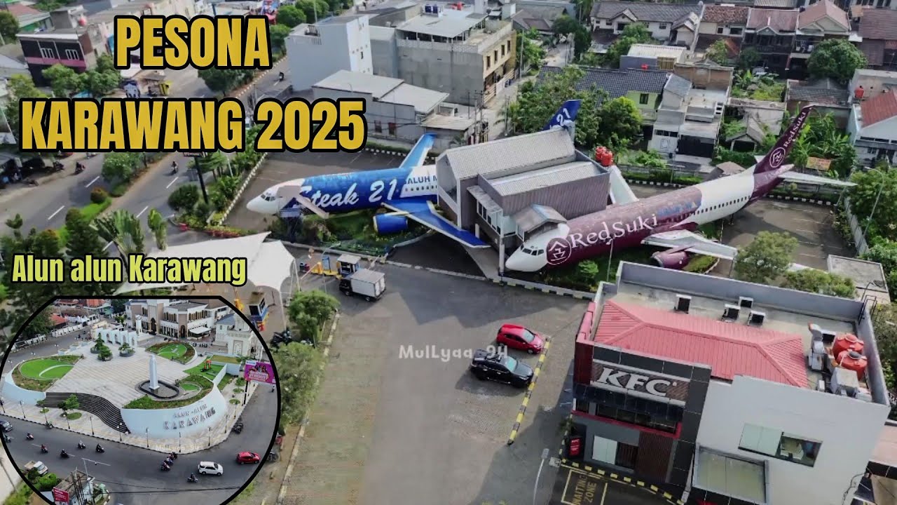 Kota Karawang 2025,Drone footage