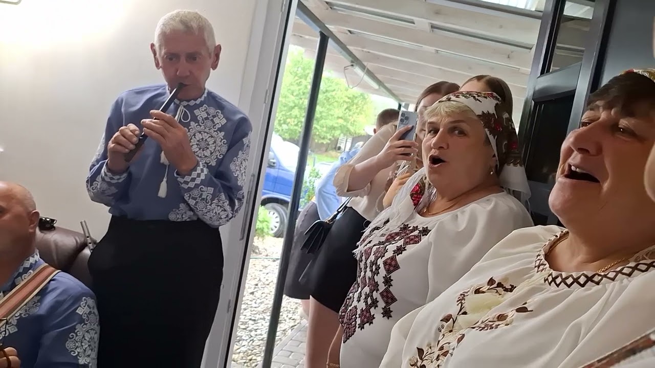 Молодички на весіллі полюбляють співати цю пісню- Голуб на черешні, голубка на вишні!