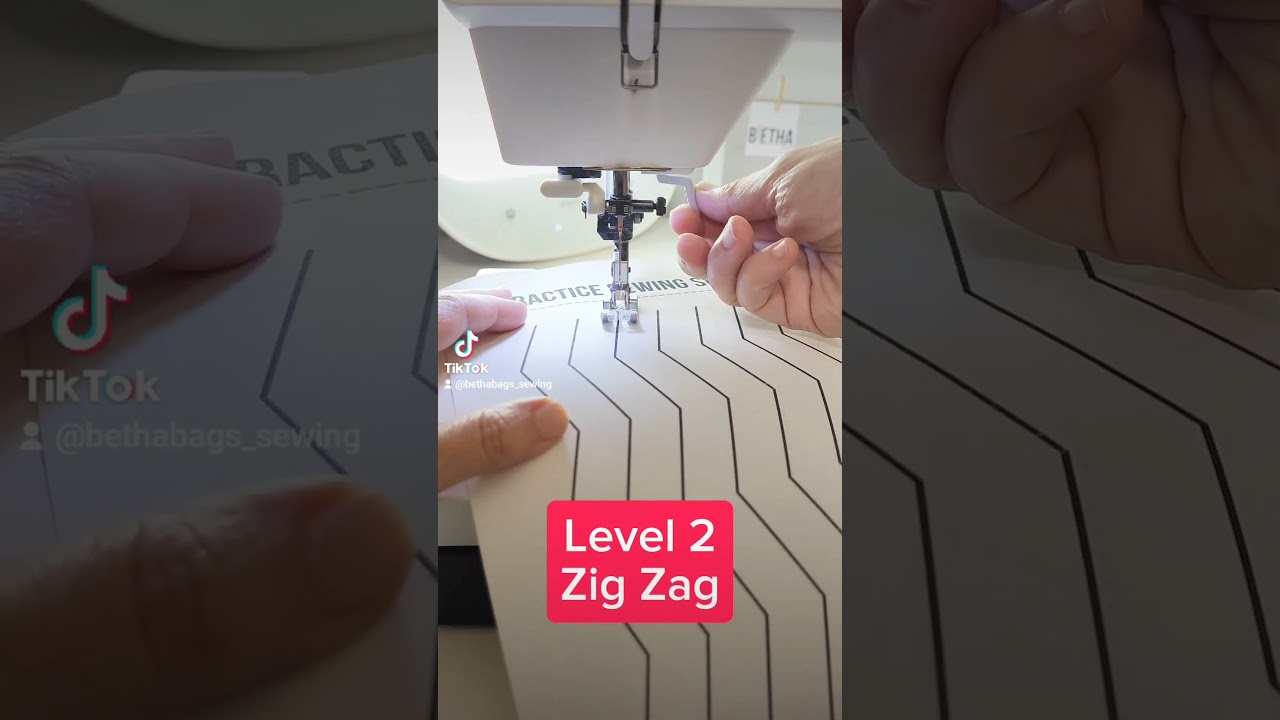 Did you know you can practice sewing on paper?  #howtosew #sewingmachine #sewingtips #sewing #shorts