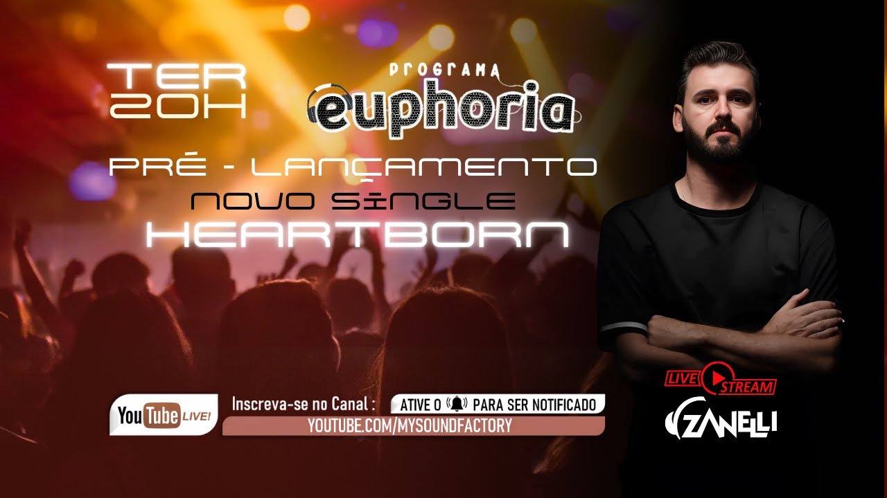 Ed 324 - Programa Euphoria - Zanelli  - 🔥Lançamento 2026  🔥House 🔥Progressive House Mix