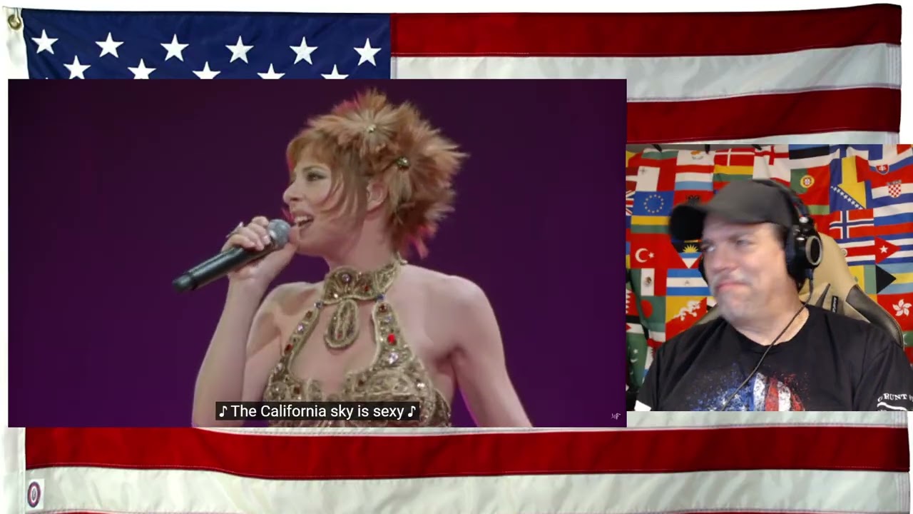 Mylène Farmer - California (Avant que l'ombre... à Bercy Live)- REACTION