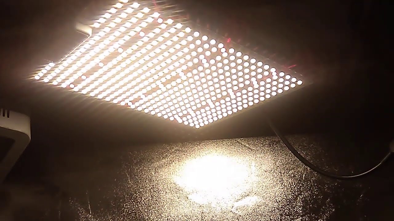 ViparSpectra P1500 SMD tech led & more! flower tent update