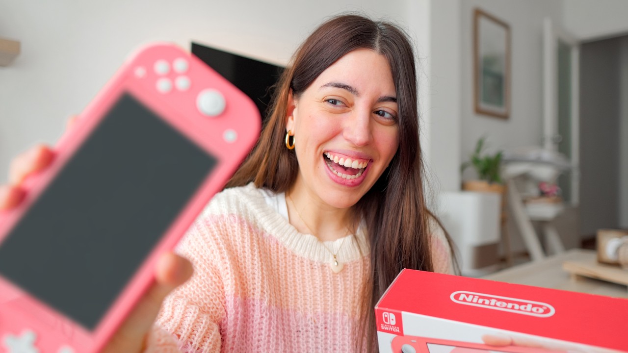 Me he comprado la Nintendo Switch Lite (sí, en 2026) ☁️🧚🏼‍♀️💗