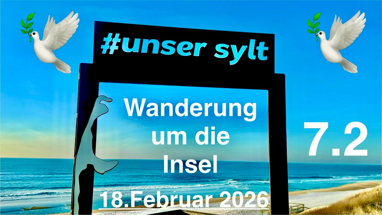 Sylt 7.2 💞 Westerland nach Rantum 🥾🥾 Insel umwandern 