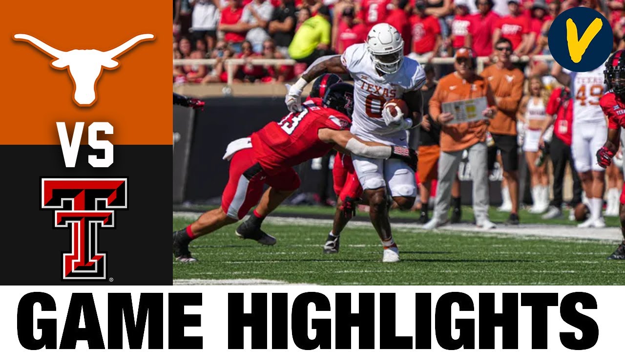 #22 Texas vs Texas Tech | 2022 College Football Highlights