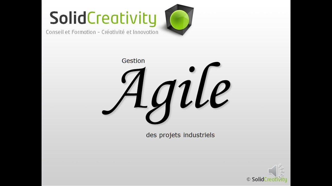 Agilité adaptée à l'industrie - SolidCreativity