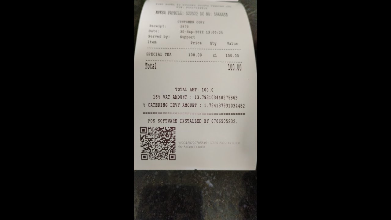 0706505232 KRA Tax POS ESD ETR FISCAL INCOTEX 600 181 Aclas Tremol ITAX TIMS  Software Nairobi Kenya
