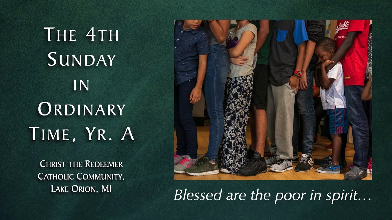 CTR-LO: 4th Sunday in Ordinary Time, Yr. A  02-01-2026