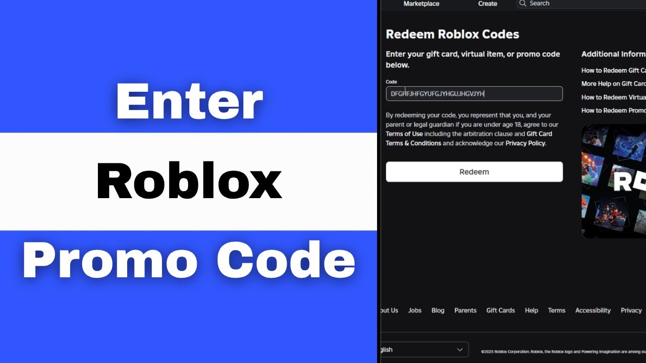How To Enter and Redeem Roblox Promo Codes on PC & Laptop