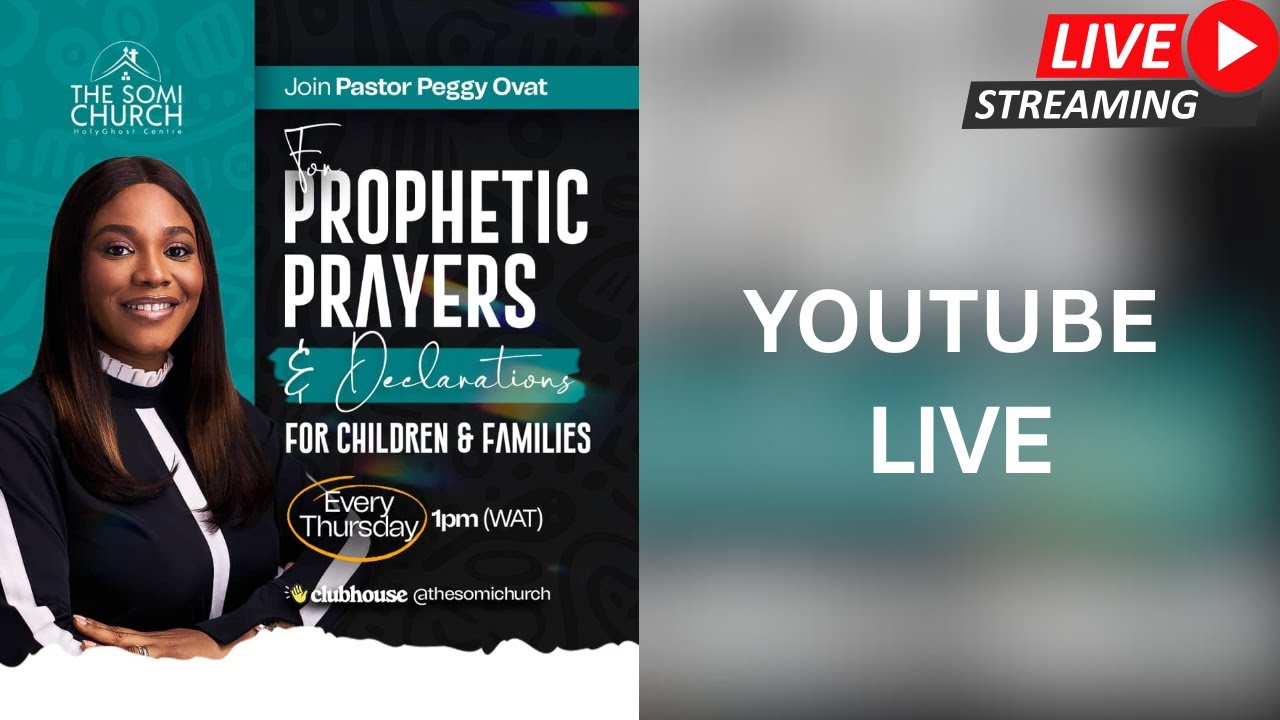 PROPHETIC PRAYER FOR CHILDREN & FAMILIES- PASTOR PEGGY || 5th FEB 2026