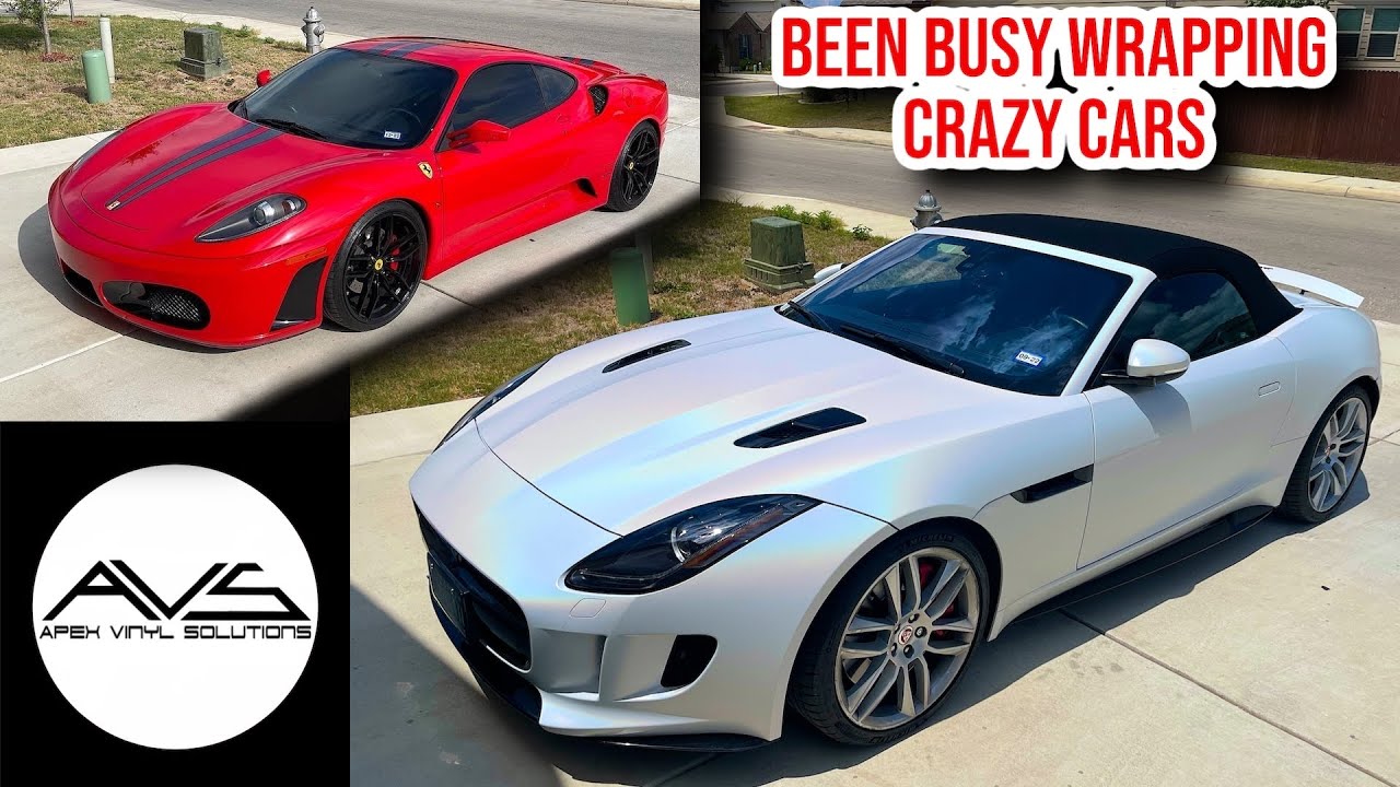 Wrapping Multiple High End Cars, One After Another