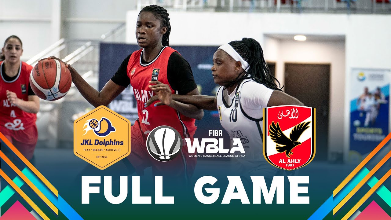 JKL Lady Dolphins v Al Ahly Sporting Club | Full Basketball Game | FIBA WBLA  2024 | Qualifers