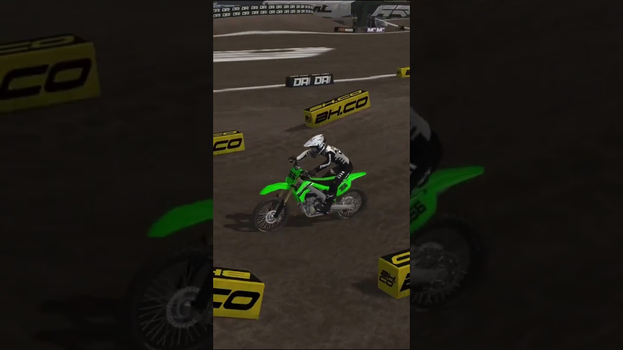 People be sleeping on the Kawasaki #mxbikes #shorts