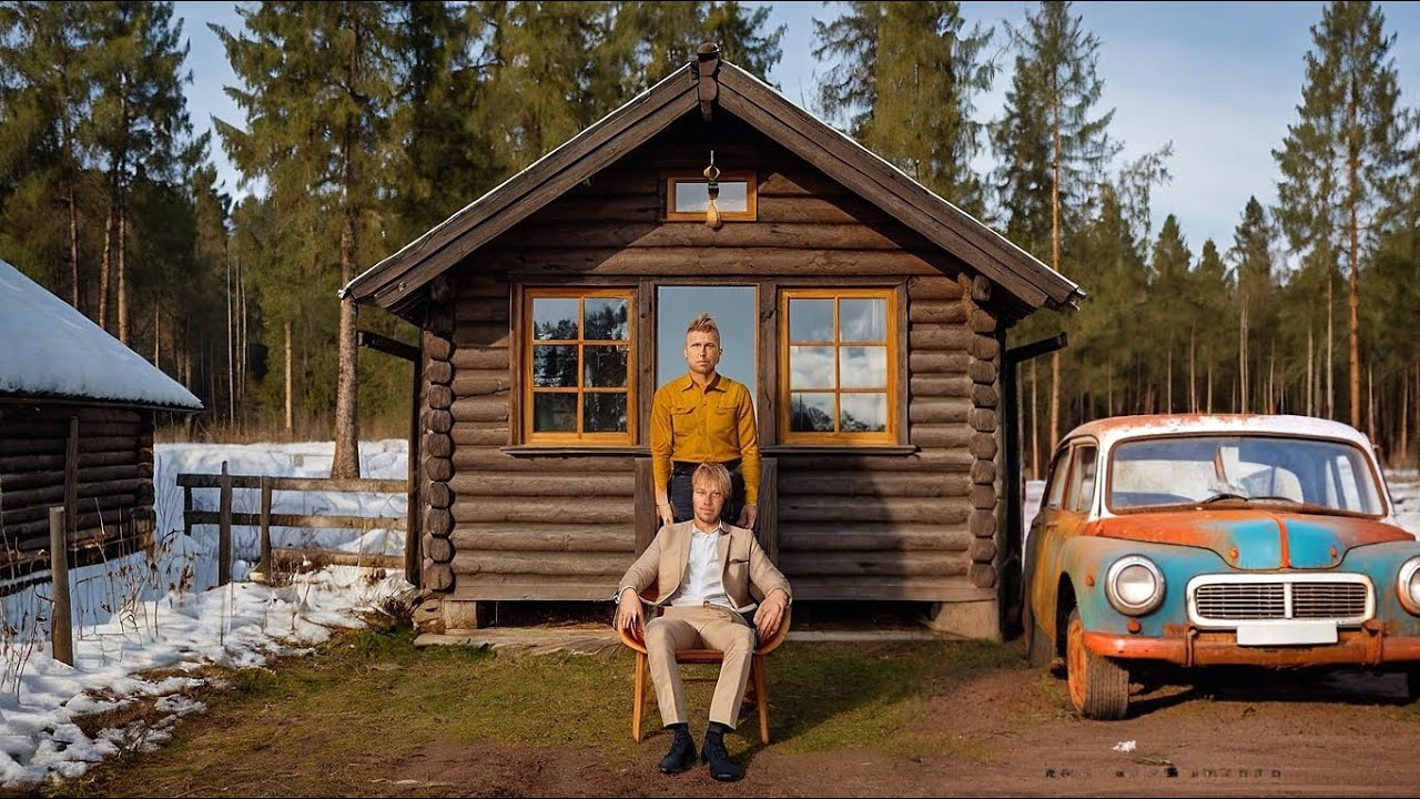 Milan speelt Huisje in Finland Simulator (met Kaak)