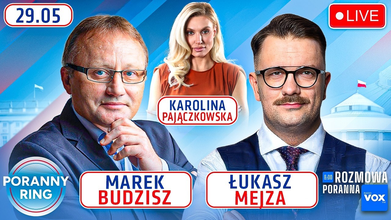 🔴 PORANNY RING 7:30 - MAREK BUDZISZ, ŁUKASZ MEJZA
