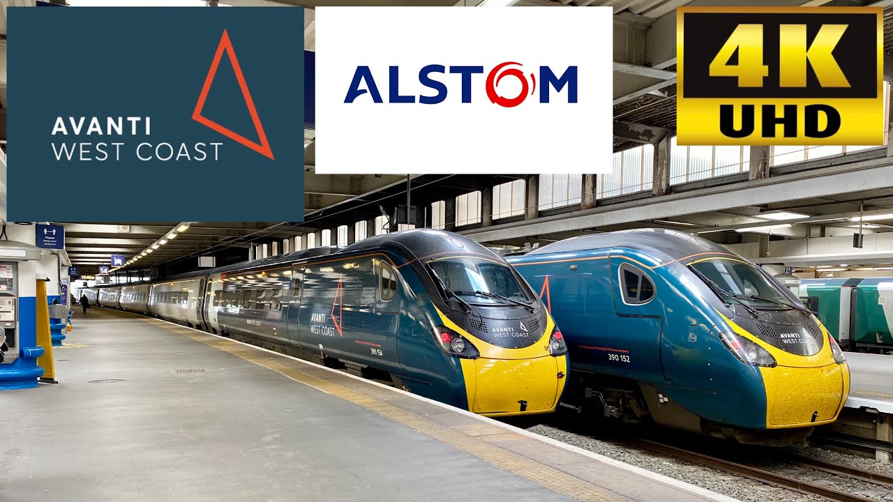 [Avanti West Coast: Lancaster to London Euston] Alstom British Rail Class 390 Pendolino EMU (390134)