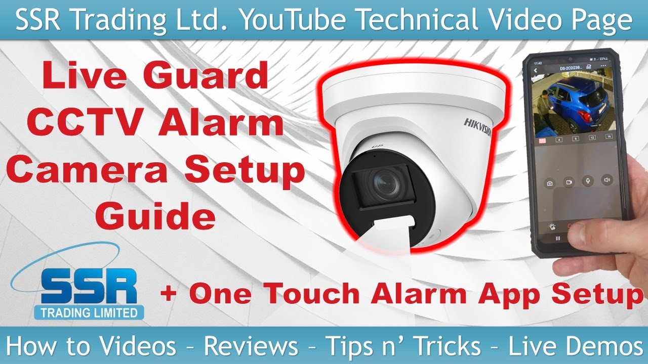 Hikvision Live Guard Camera Setup ColorVu One Touch Audio Audible Light Warning DS-2CD2387G2-LSU/SL