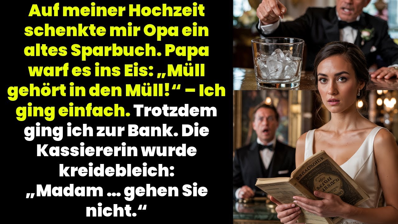 „‚Dieses Sparbuch ist Müll‘ – sagte mein Vater. In der Bank erstarrte der Manager.“
