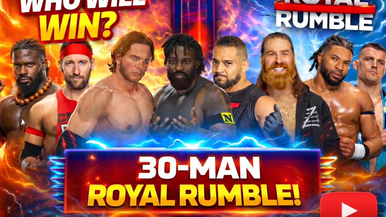 Men’s Royal Rumble Match | Royal Rumble 1 |  #royalrumble