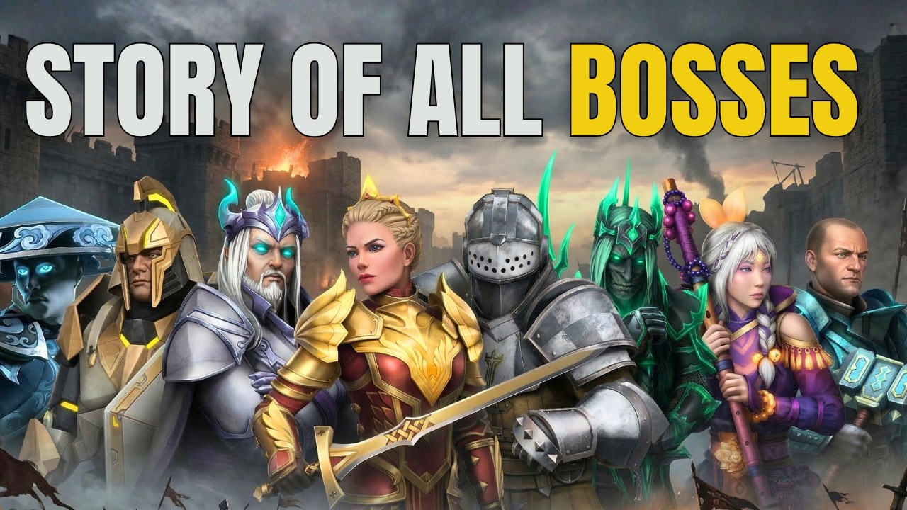 DARK STORY of Bosses in Shadow Fight 4 Arena (Full Story Explained)