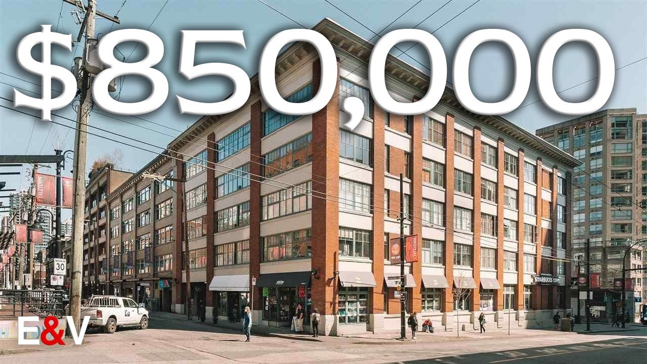 Inside This $850,000 Yaletown Loft