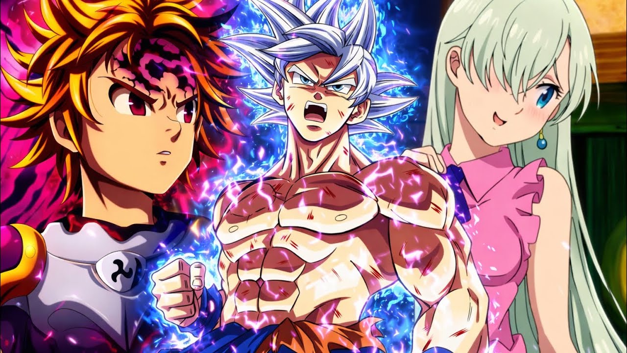 que hubiera pasado si Goku caia en nanatsu no taizai capitulo 1