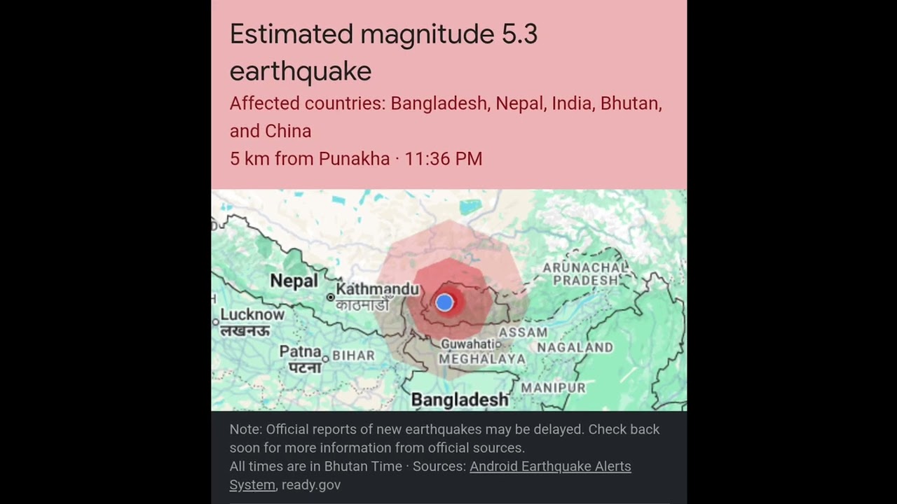 5.8 magnitude earthquake today. 7/06/2026