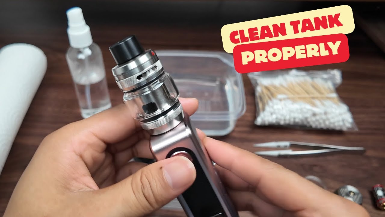 How To Clean Your Vape Tank - 4 Common Mistakes To Avoid