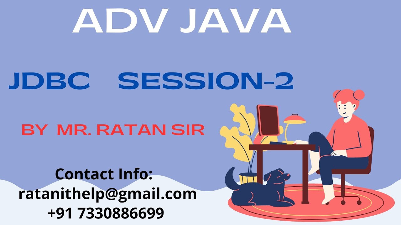 Adv java || JDBC Session-2 || JDBC First Application Connection || Mr. Ratan || 7330886699 || LIKE