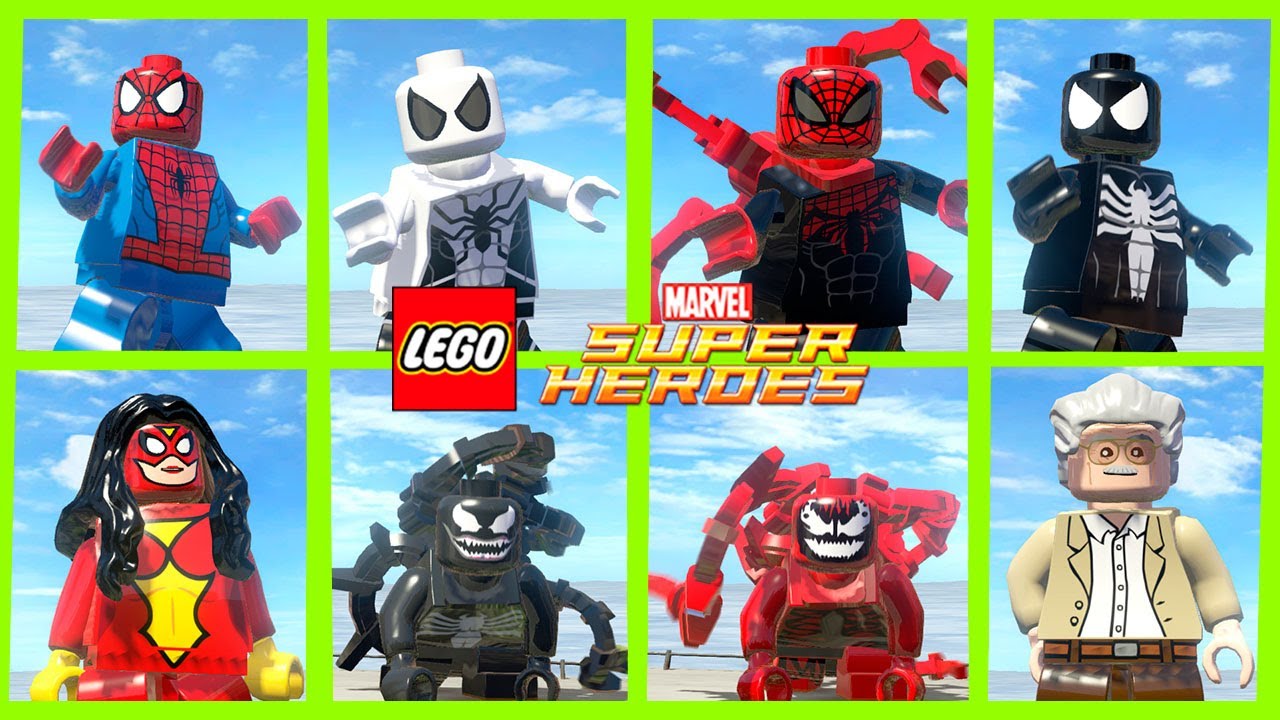 LEGO Marvel Super Heroes #106 TODOS OS HOMENS ARANHA Português