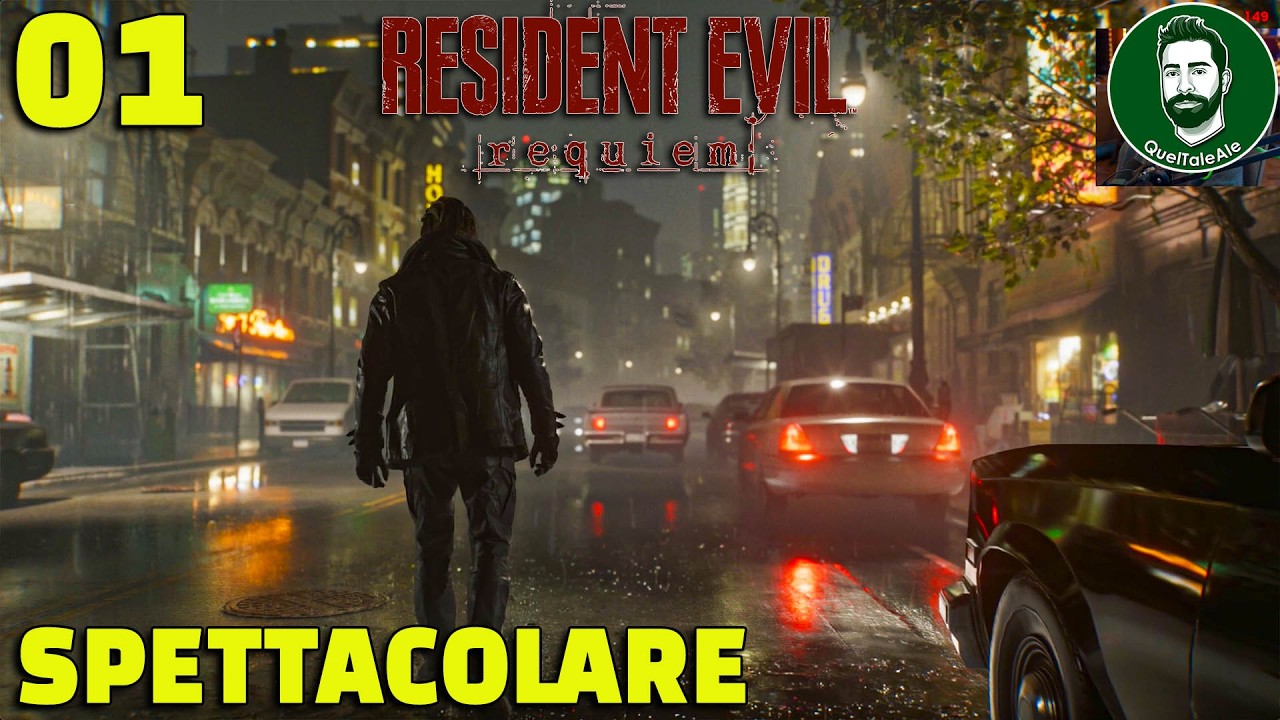 RESIDENT EVIL REQUIEM - CHE SPETTACOLO - WALKTHROUGH 01 - Gameplay ITA