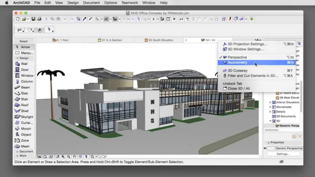 User Interface Improvements of ARCHICAD