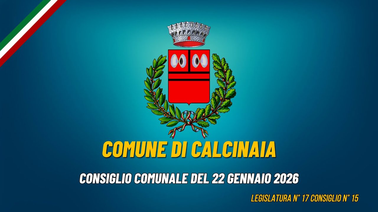 Il Consiglio Comunale di Giovedì 22 Gennaio 2026