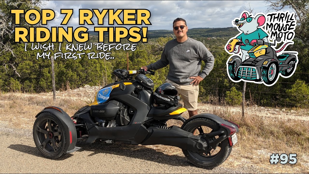 Top 7 Tips For First Time Riding My #canamryker 🧾