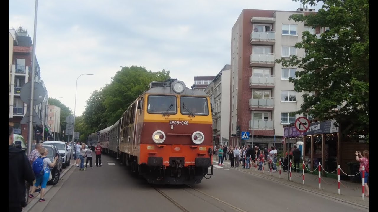 TURKOL KAMRAT | Poznań - Kołobrzeg Port | EP09-046 wyjazd z portu ulicami miasta