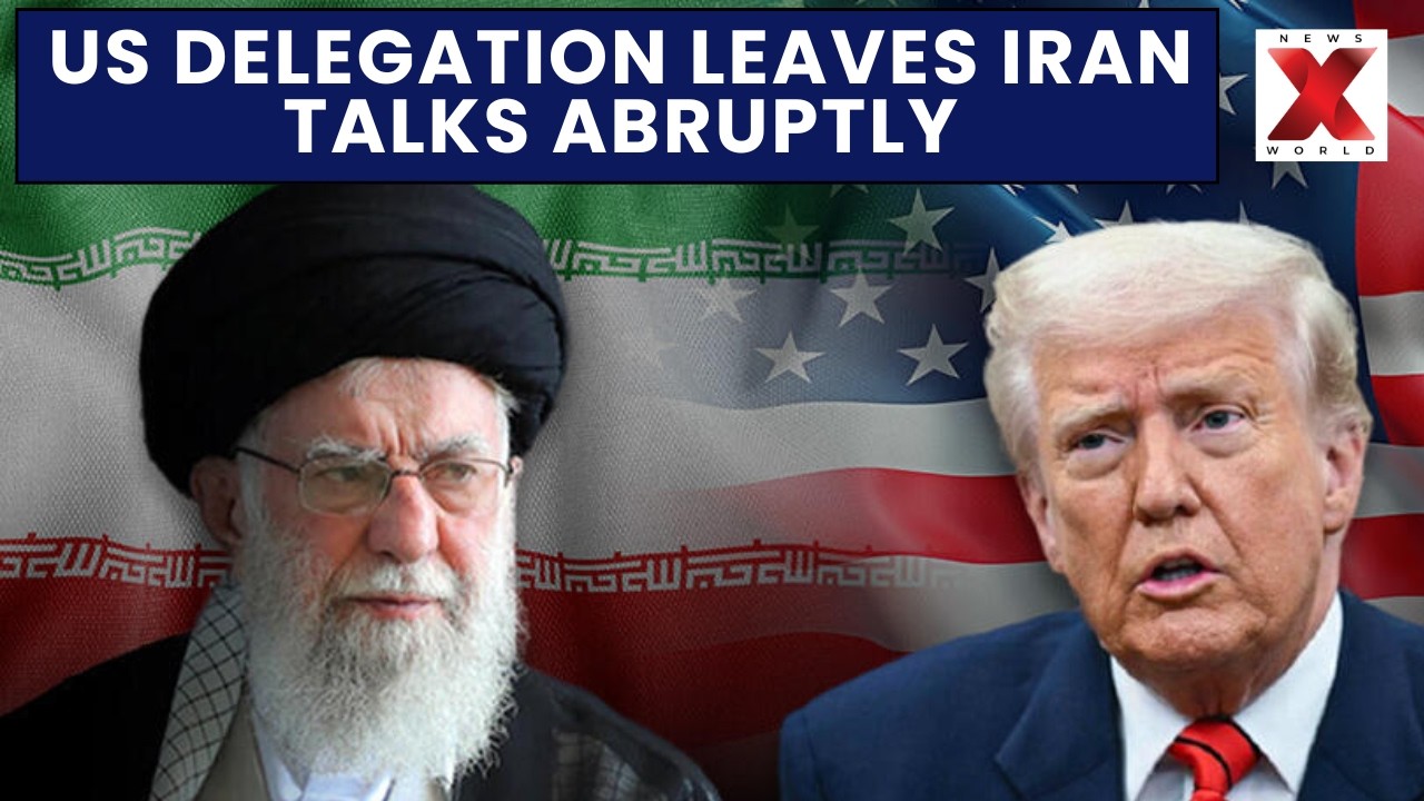 US delegation leaves Iran talks in Oman after ninety minutes today | NewsX World