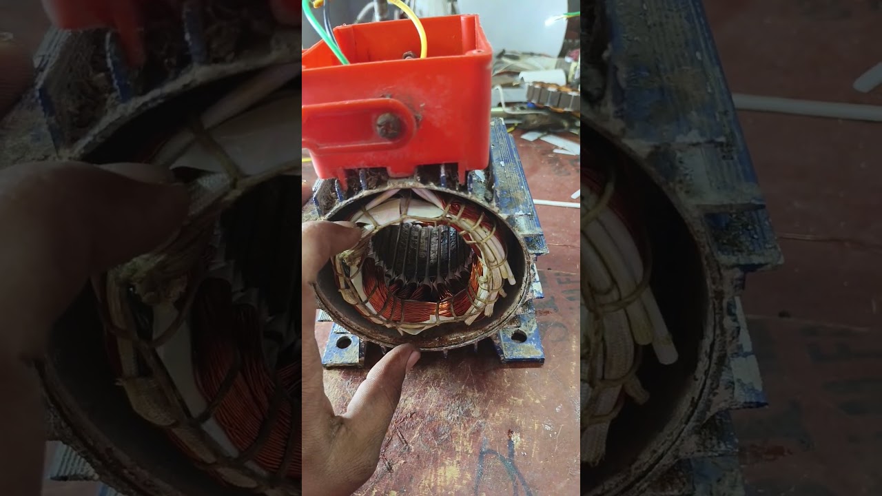 0.75/1.0 kw/HP Crompton company winding data 1 HP Crompton company motor winding data