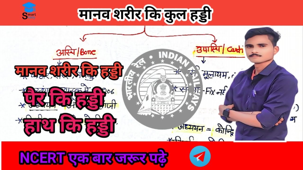 मानव शरीर की हड्डियाँ | Human Skeletal System in Hindi | कंकाल तंत्र पूरी जानकारी